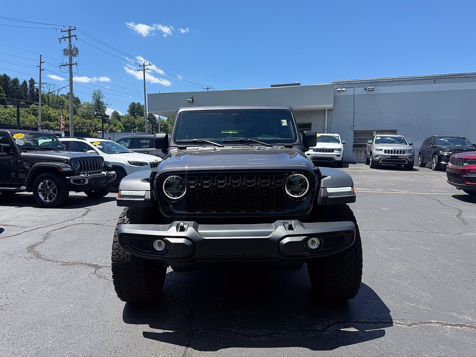 Used 2026 Granite Crystal Metallic Clearcoat Jeep Willys image 2