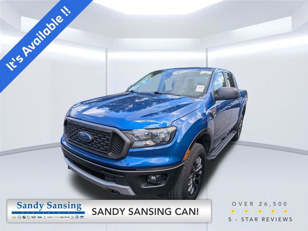 Used 2020 Blue Ford XLT image 1