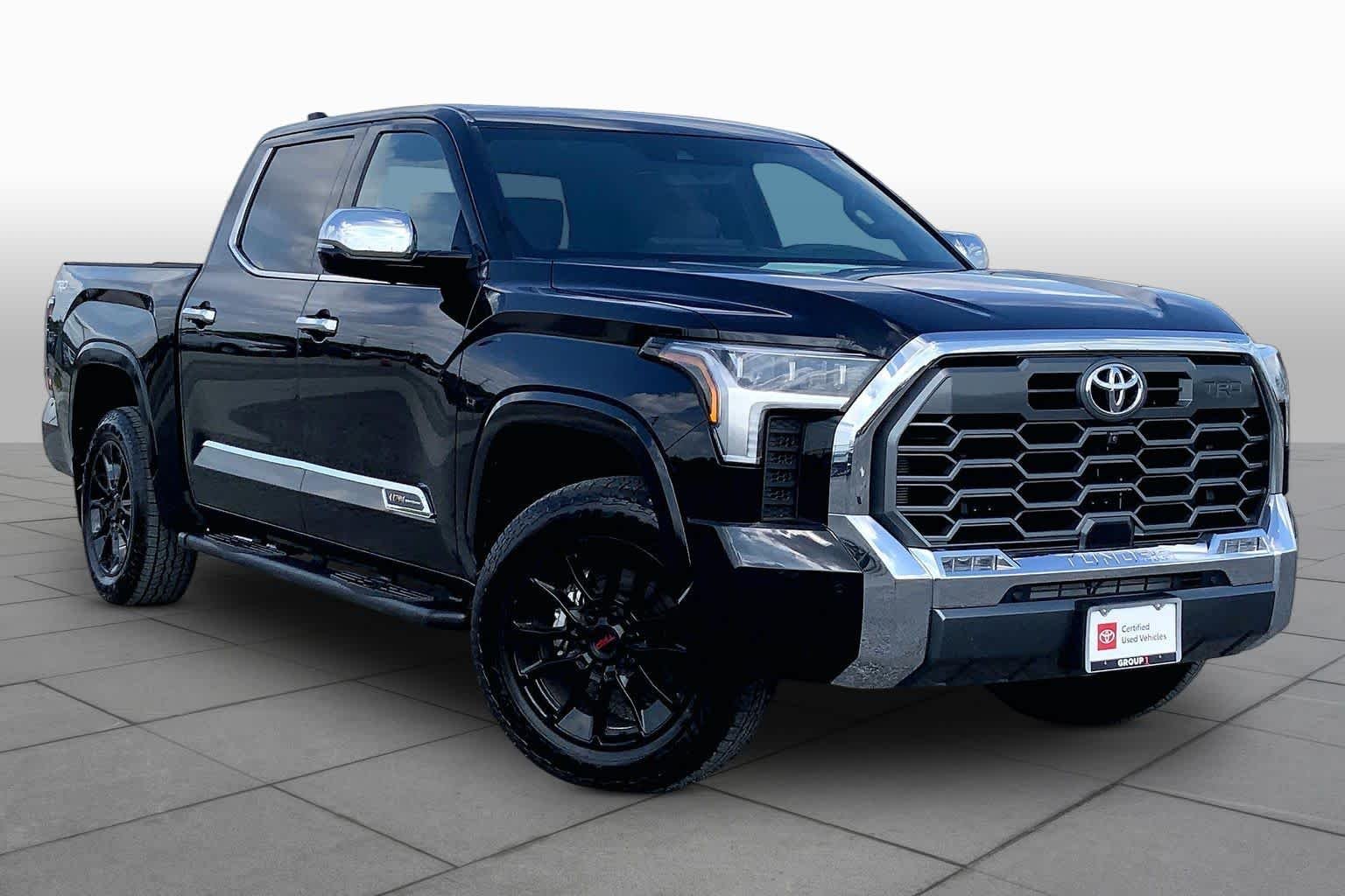 Used 2025 Midnight Black Metallic Toyota 1794 Edition image 3