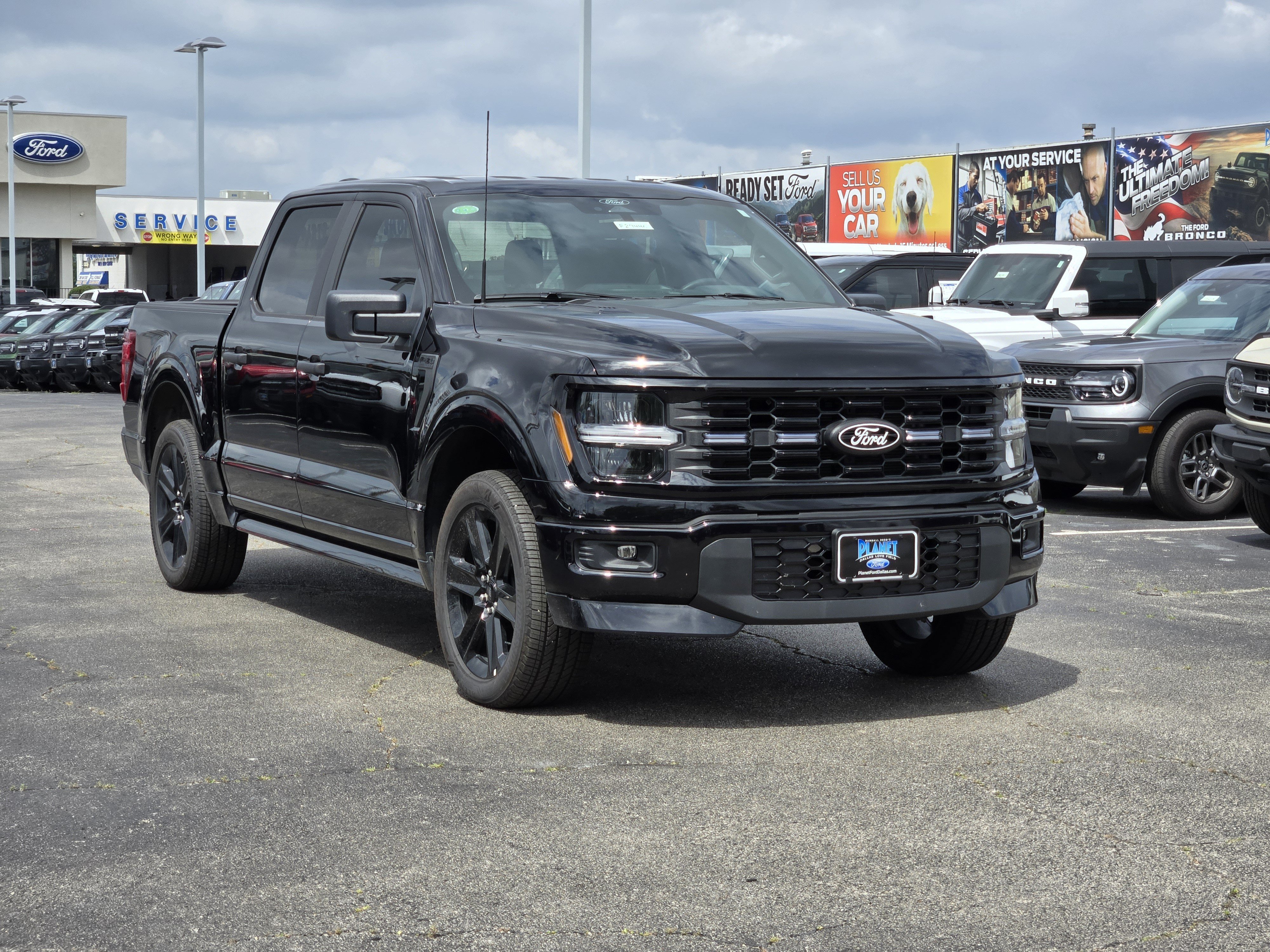New 2026 Agate Black Metallic Ford STX image 2