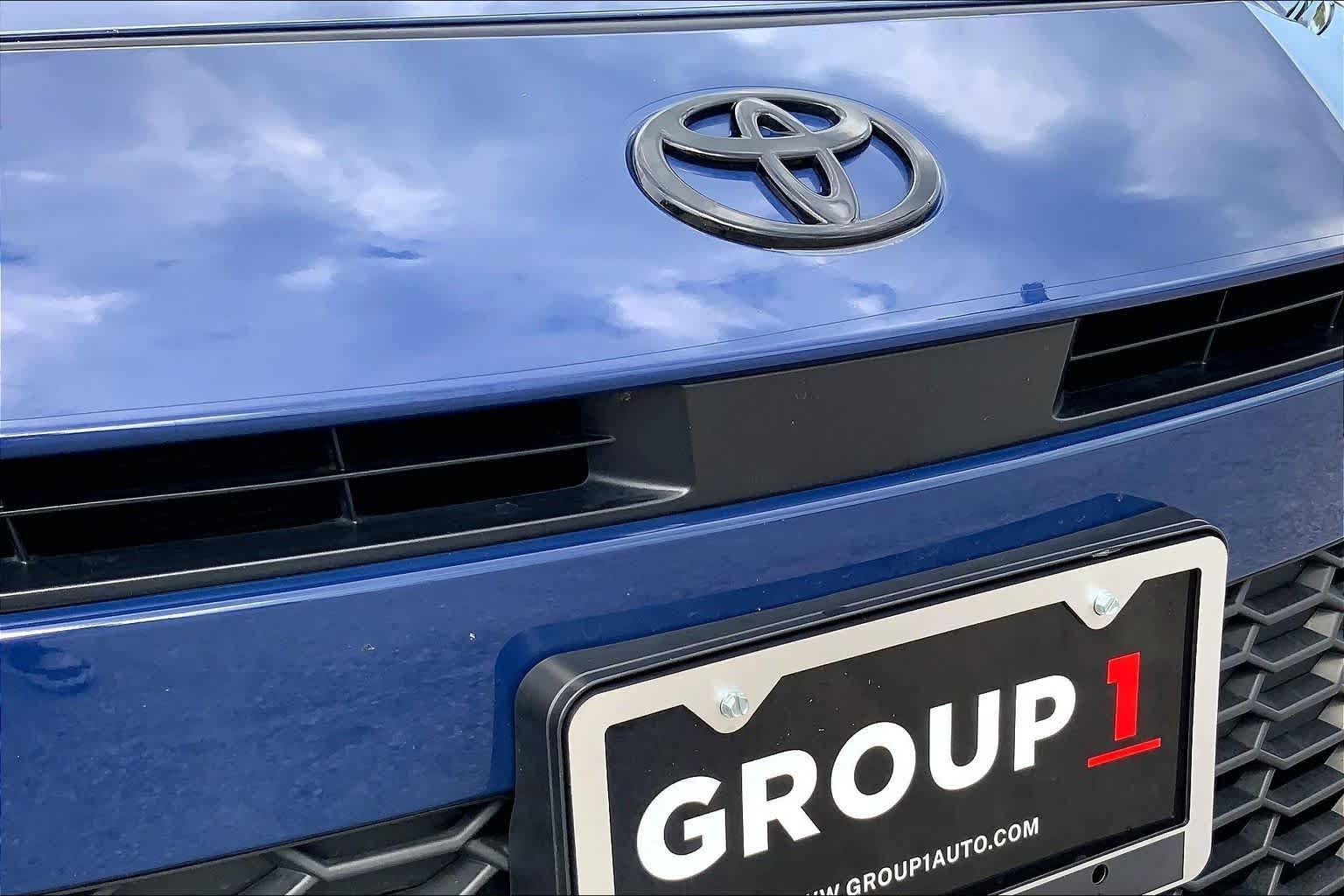 Used 2025 Reservoir Blue Toyota SE image 29