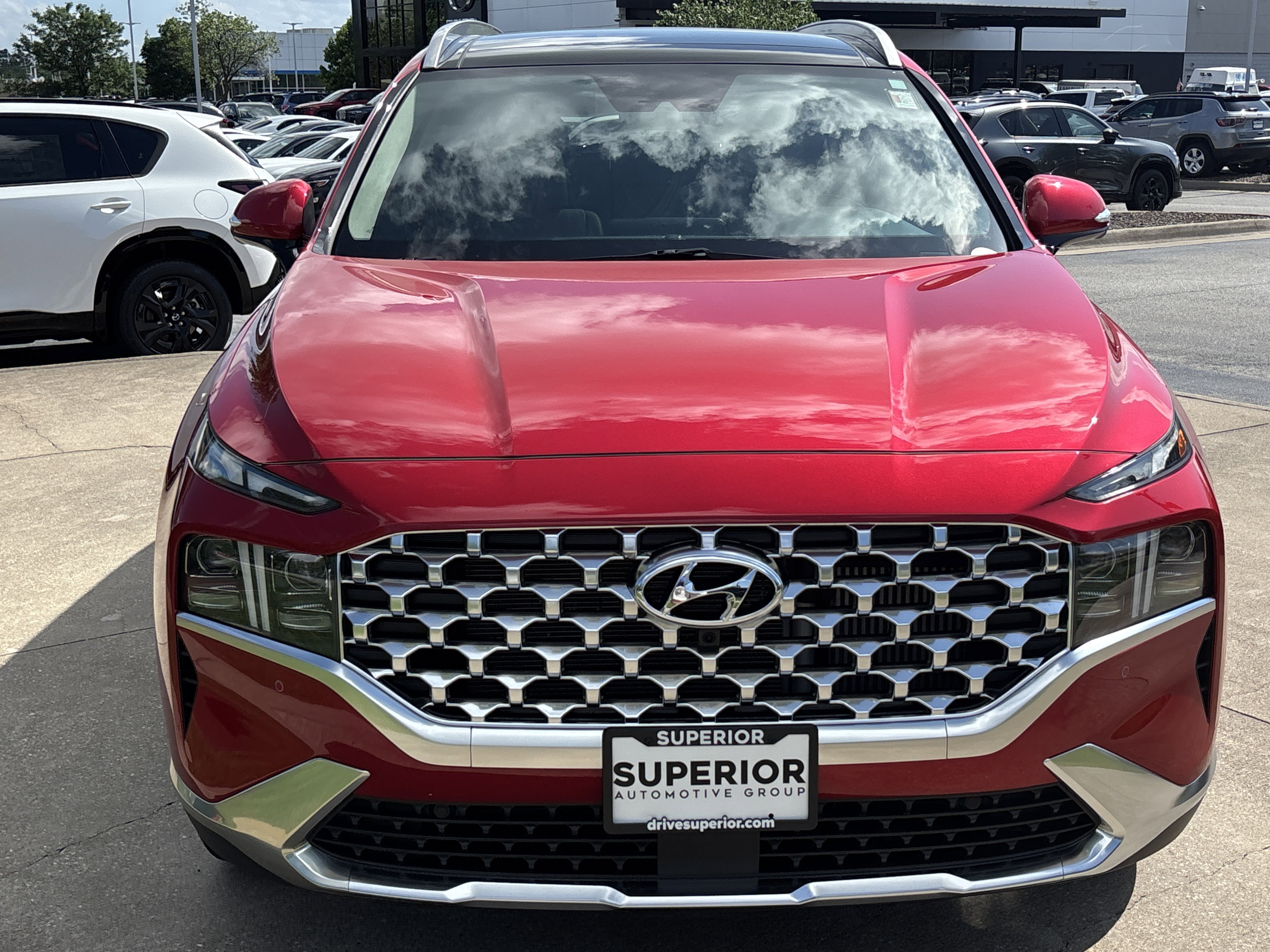 Used 2023 Calypso Red Hyundai Limited AWD image 13