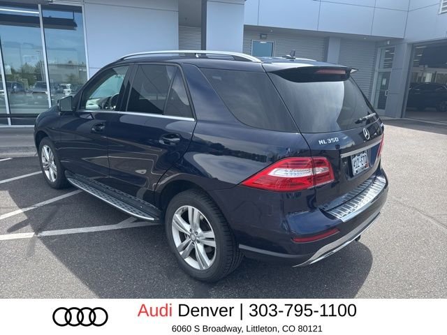 Used 2014 Blue Mercedes-Benz ML 350 image 4