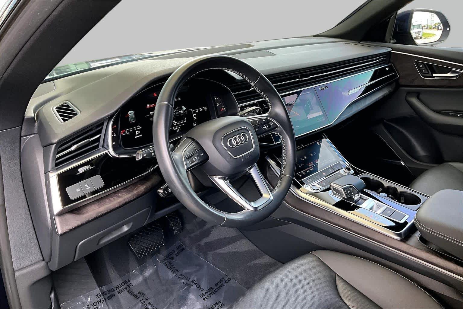 Used 2021 Navarra Blue Metallic Audi Premium Plus image 16