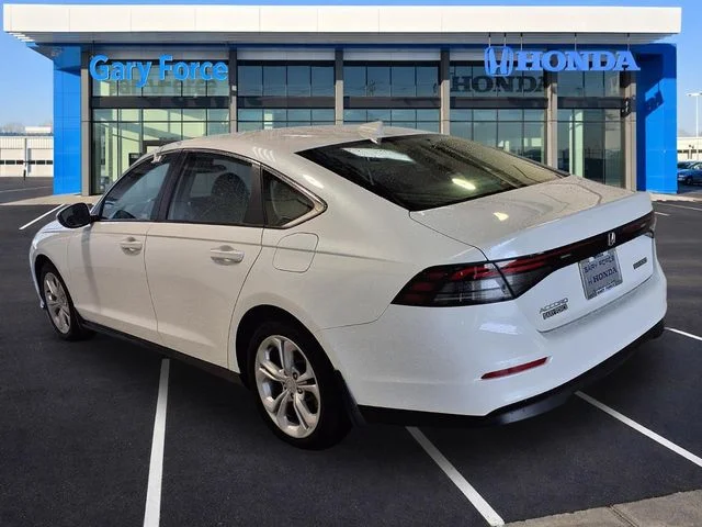 Certified Used 2025 Platinum White Pearl Honda LX image 3