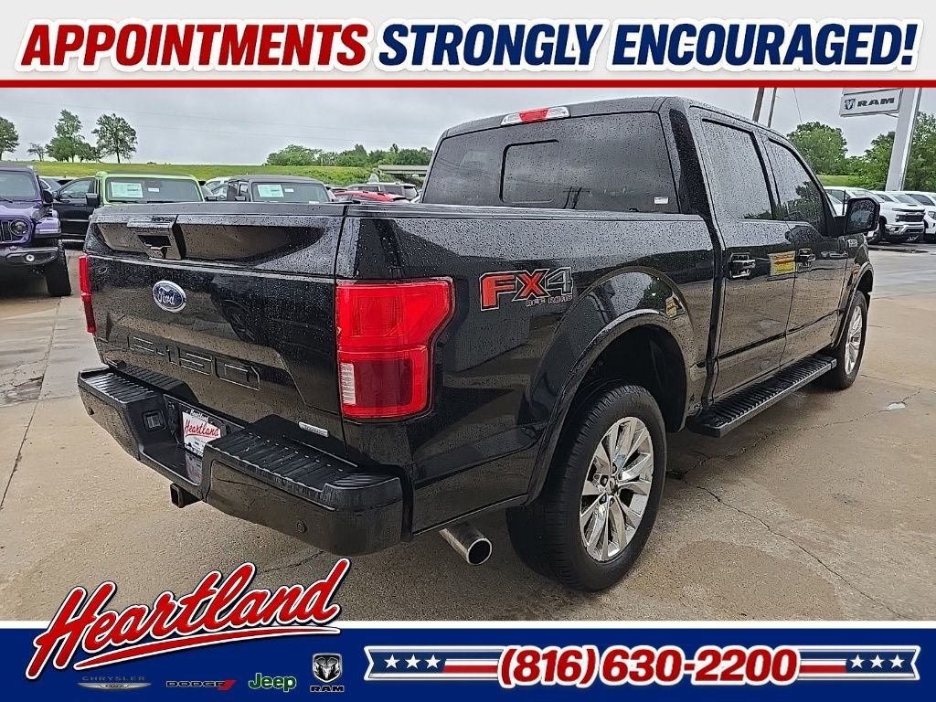 Used 2018 Black Ford Lariat image 12