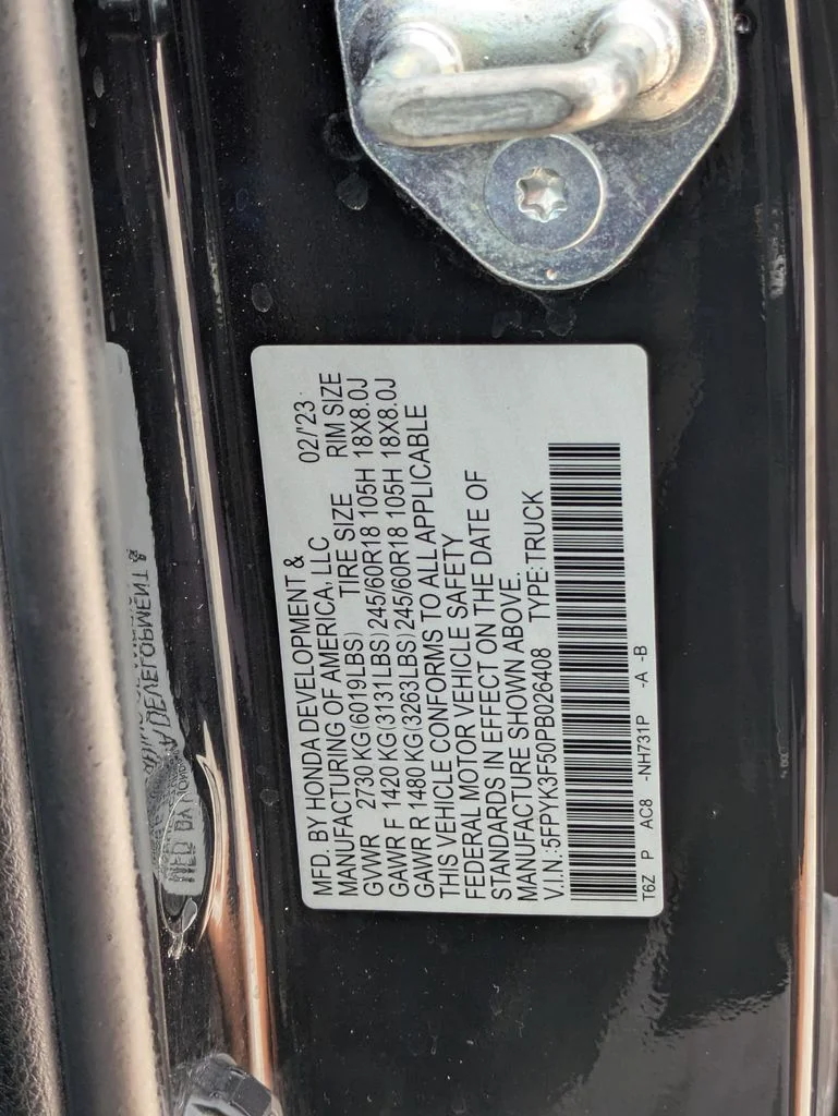 Used 2023 Black Honda RTL image 22