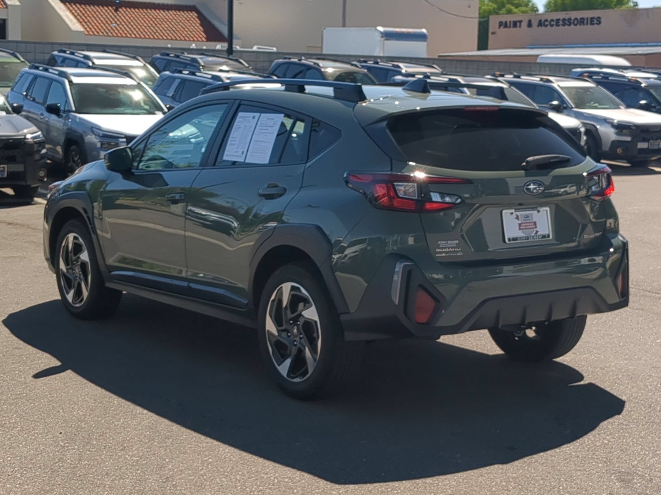 Certified Used 2024 Alpine Green Subaru Limited image 3