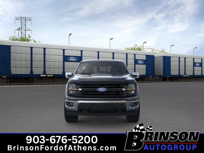 New 2026 Agate Black Metallic Ford XLT image 6