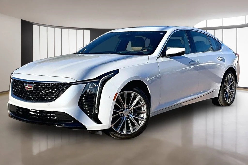 New 2026 Vibrant White Tricoat Cadillac Premium Luxury image 1
