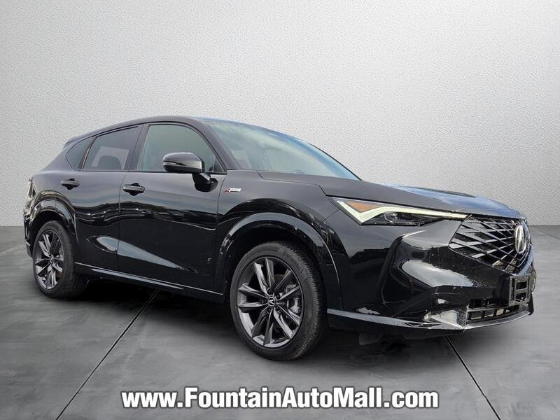 Certified Used 2025 Crystal Black Pearl Acura FWD A-SPEC image 6