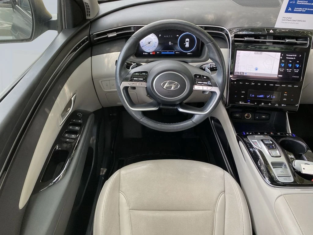 Used 2022 Amazon Gray Hyundai Limited image 13