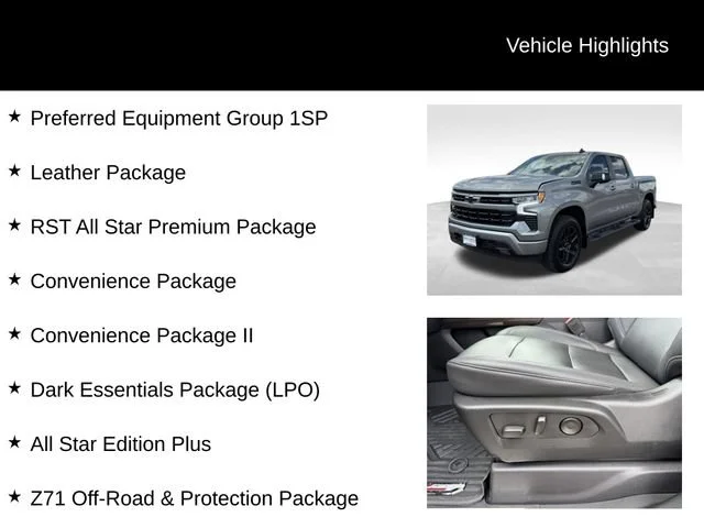 Certified Used 2024 Sterling Gray Metallic Chevrolet RST image 8