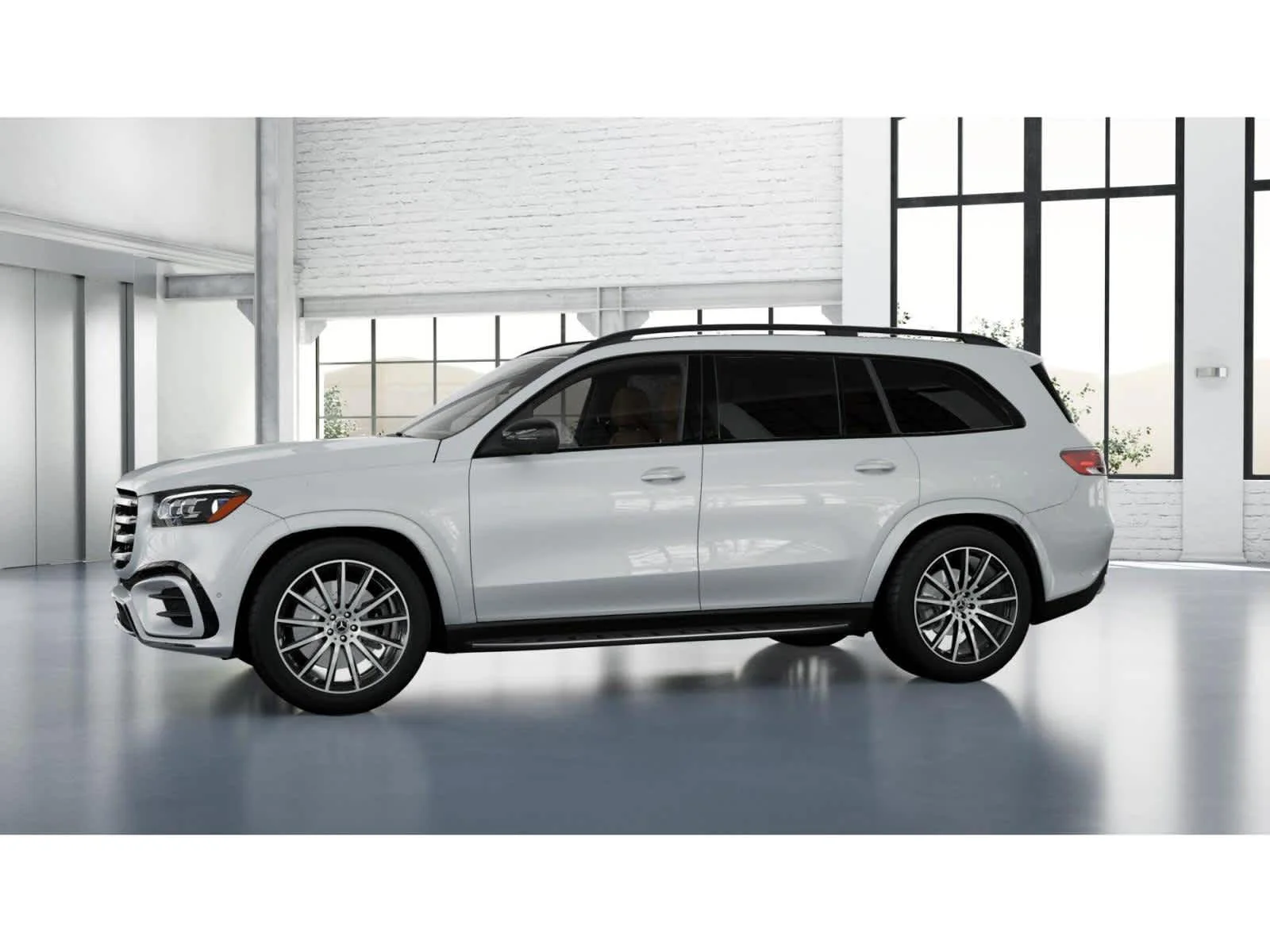 Used 2024 MANUFAKTUR Moonlight White Metallic Mercedes-Benz GLS 450 image 35