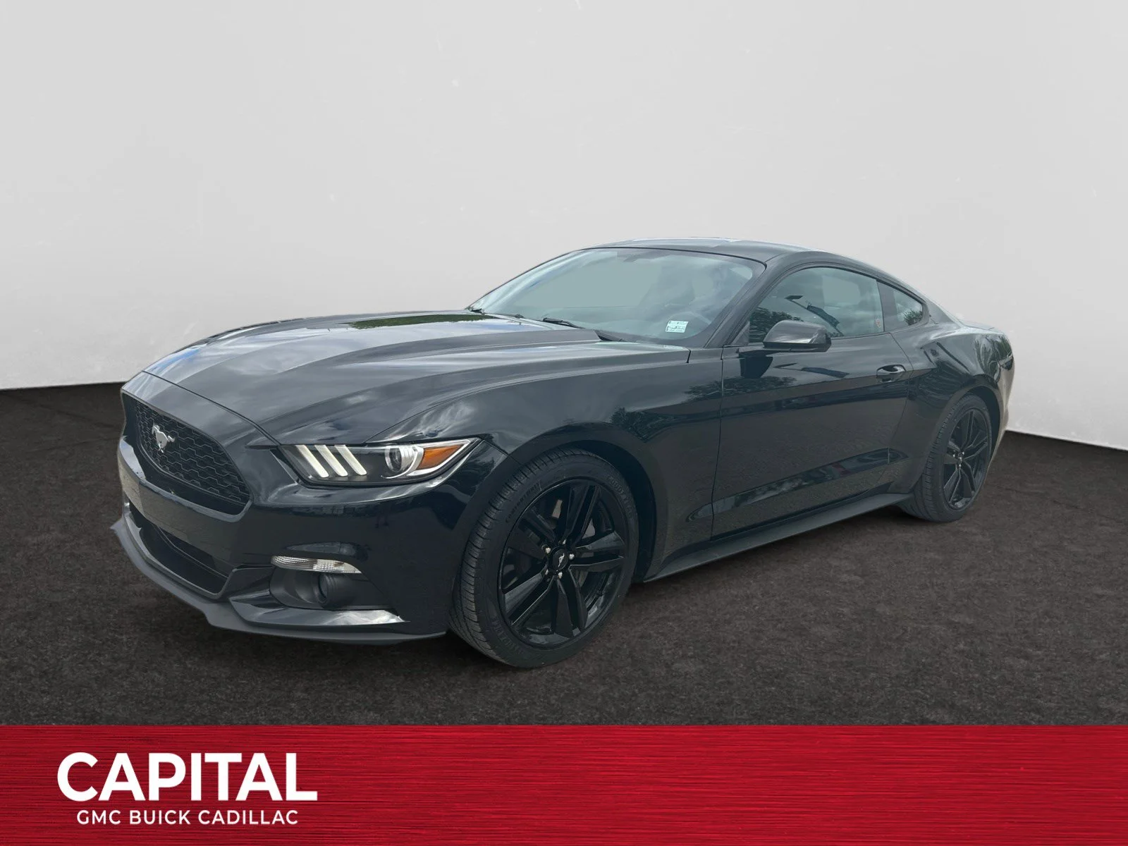 Used 2017 Black Ford 2dr Fastback EcoBoost image 1