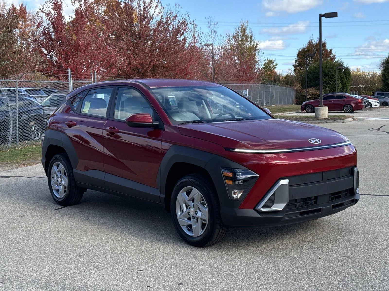 Used 2026 ULTIMATE RED HYUNDAI SE image 3