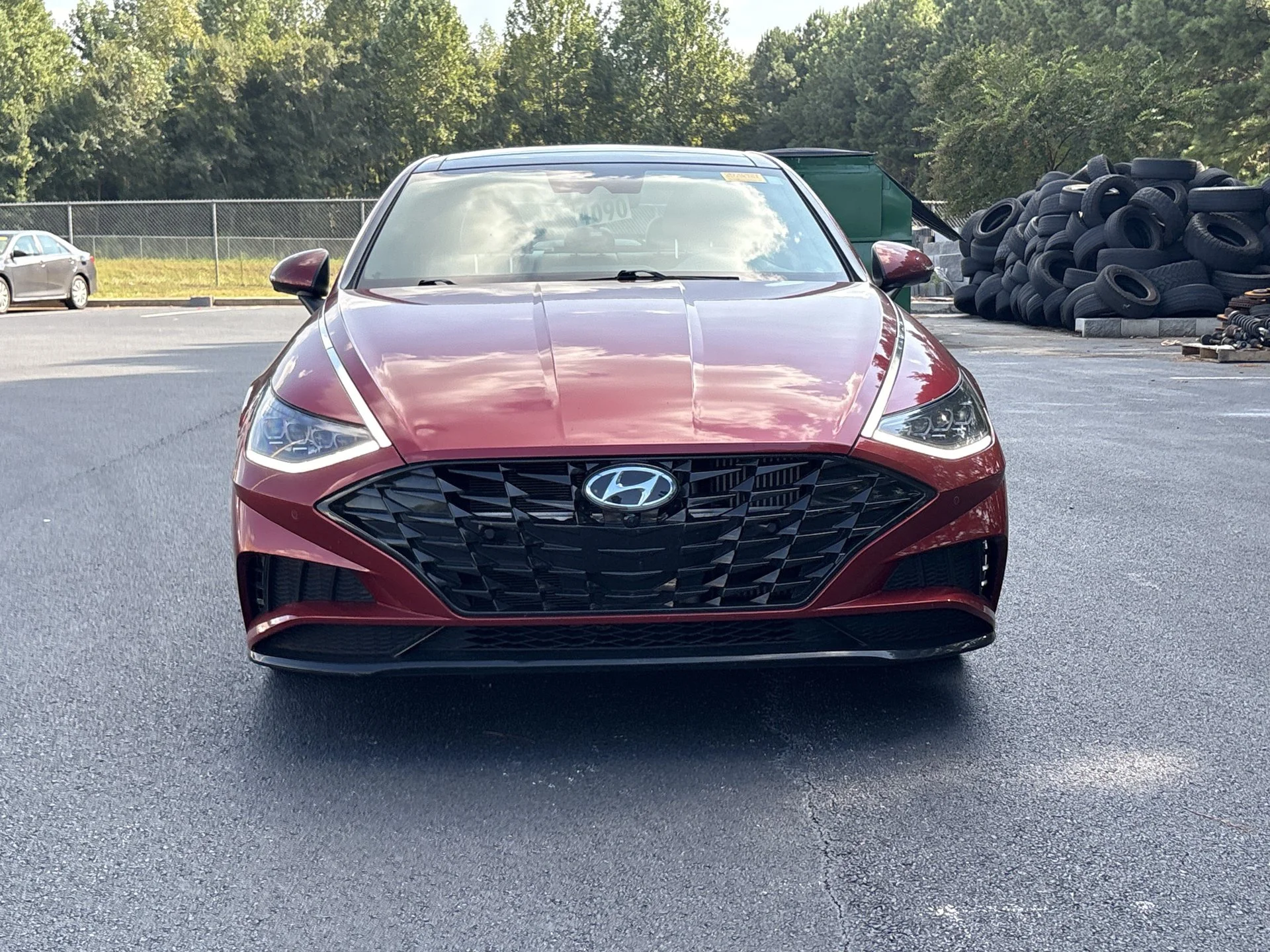Certified Used 2023 Red Hyundai Limited image 22