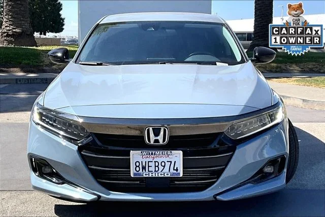 Used 2021 Gray Honda Sport Special Edition image 3