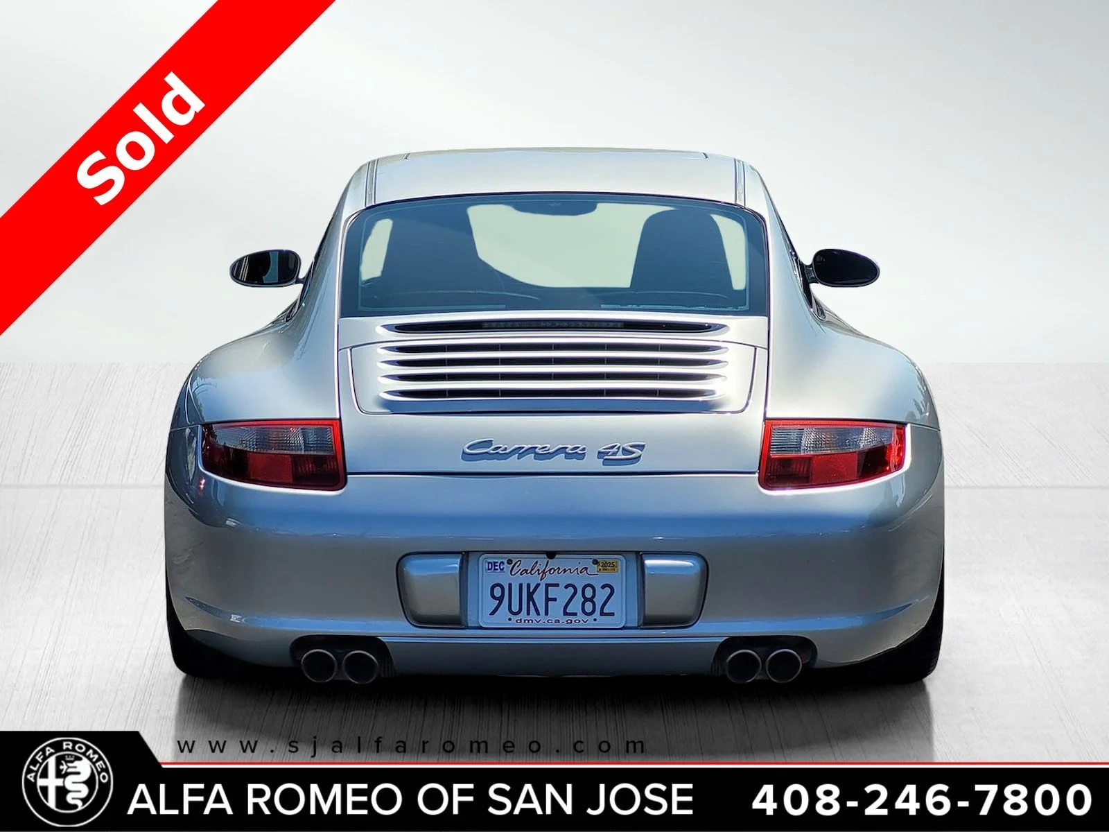 Used 2007 Silver Porsche Carrera 4S image 4