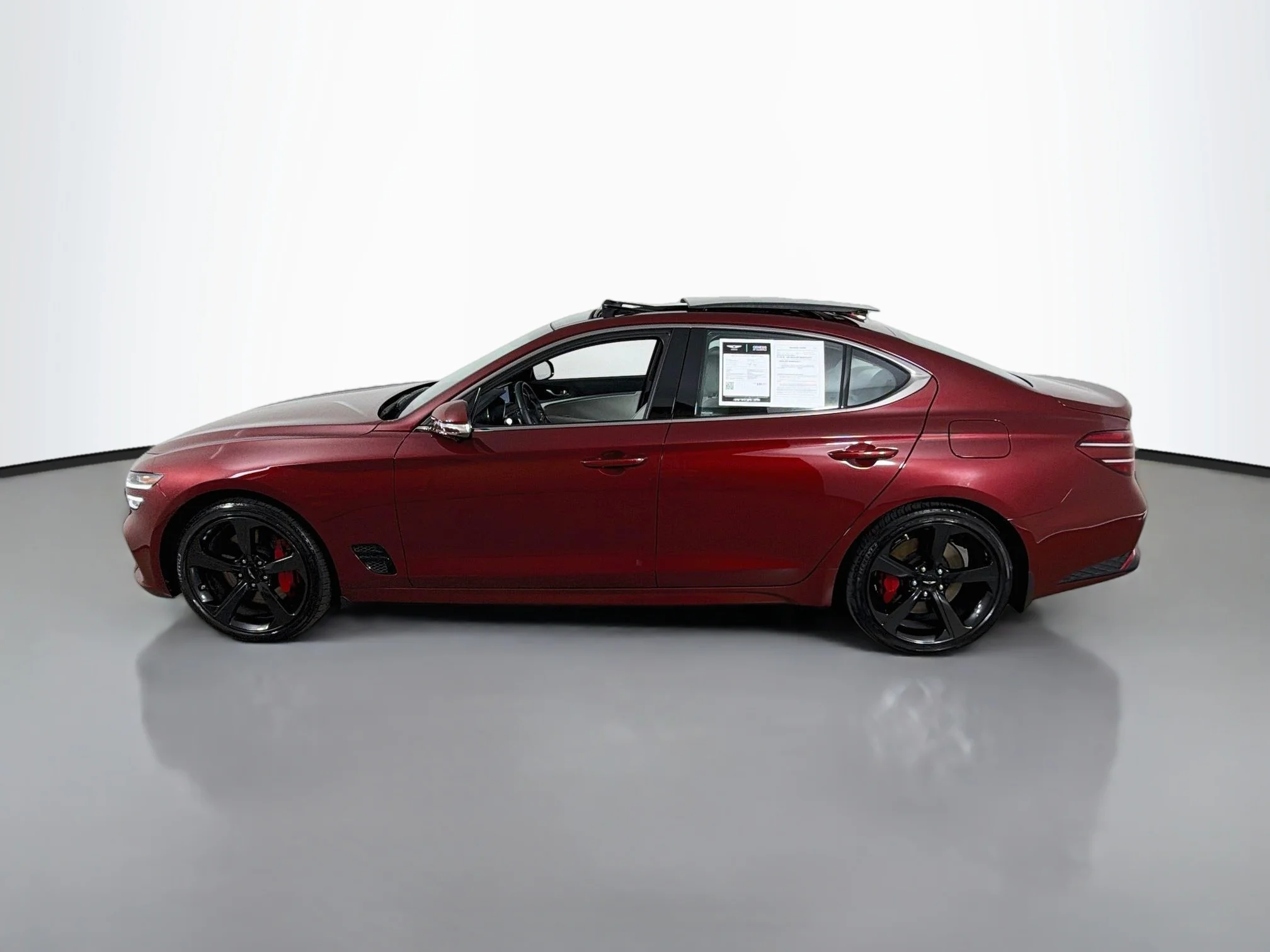 Certified Used 2026 Cavendish Red Genesis 3.3T Sport Prestige image 4