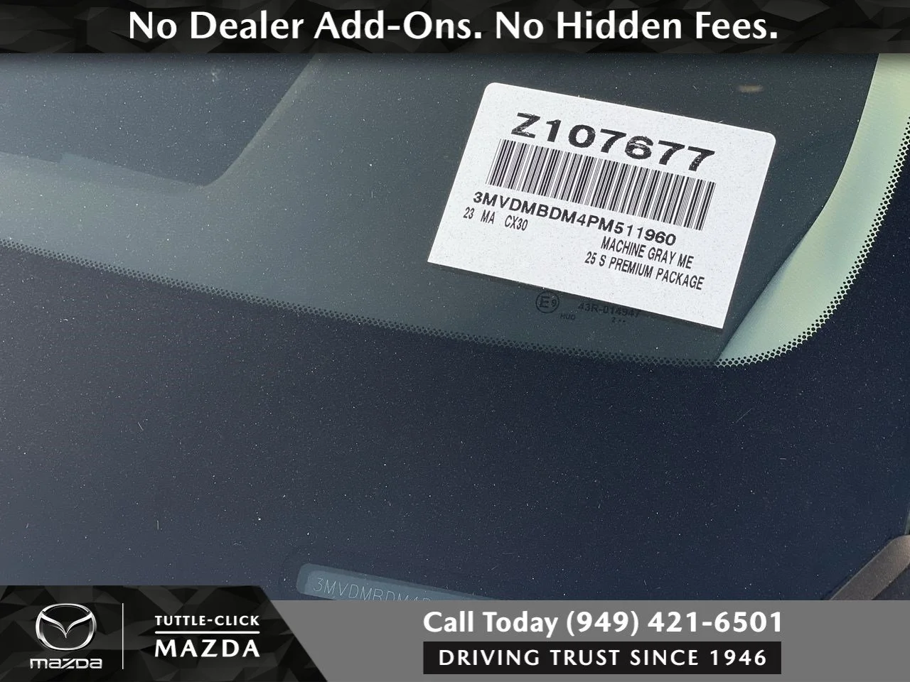 Used 2023 Machine Gray Metallic Mazda 2.5 S Premium Package image 42