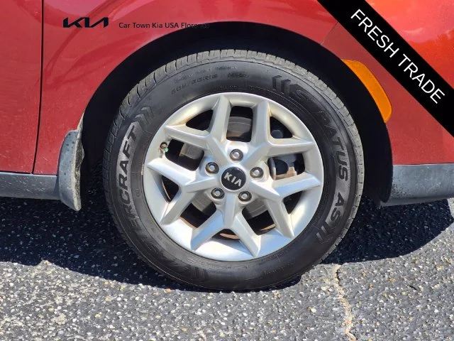 Used 2021 Orange Kia S image 8