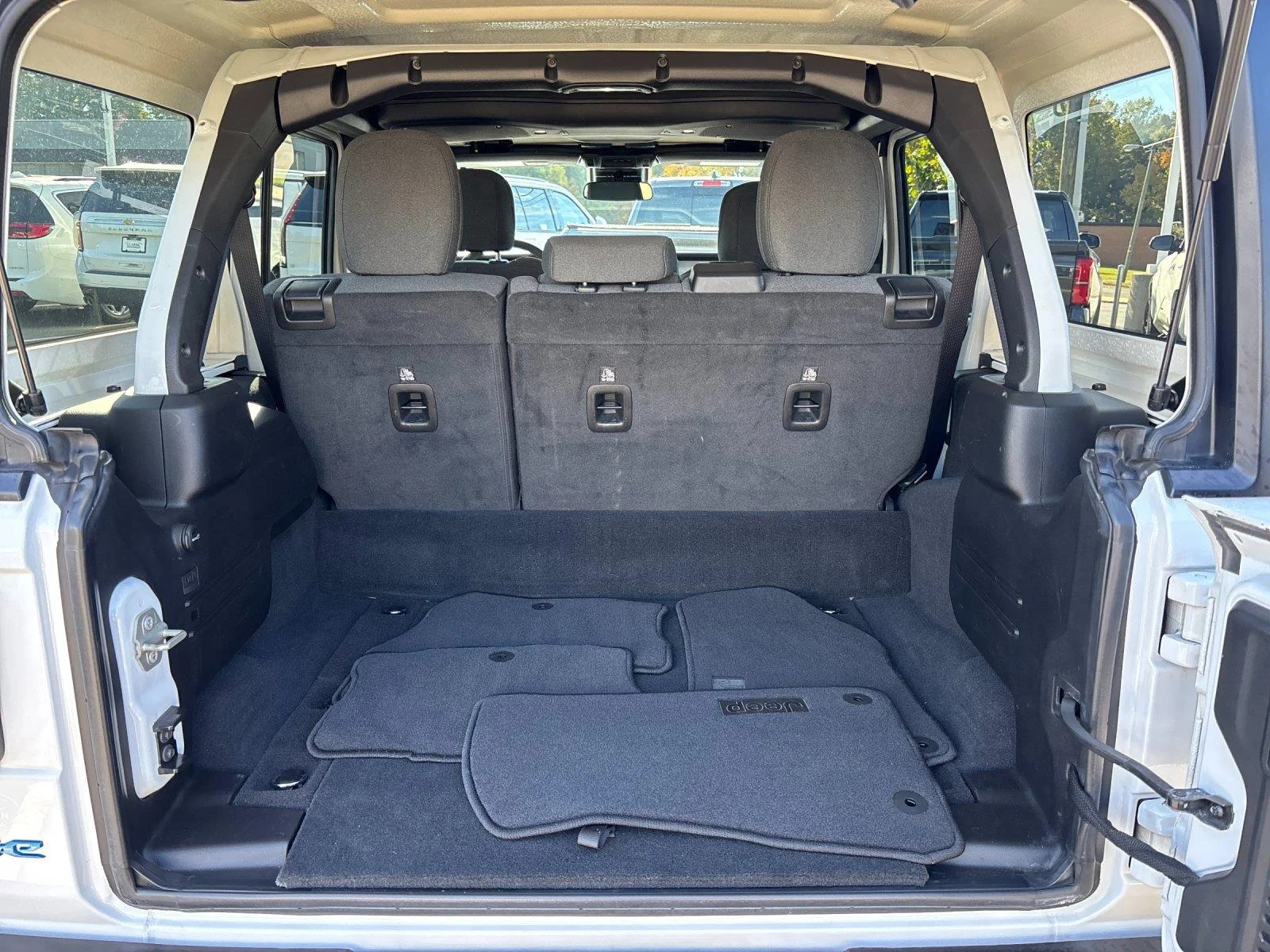 Used 2024 Bright White Clearcoat Jeep Sport S image 35