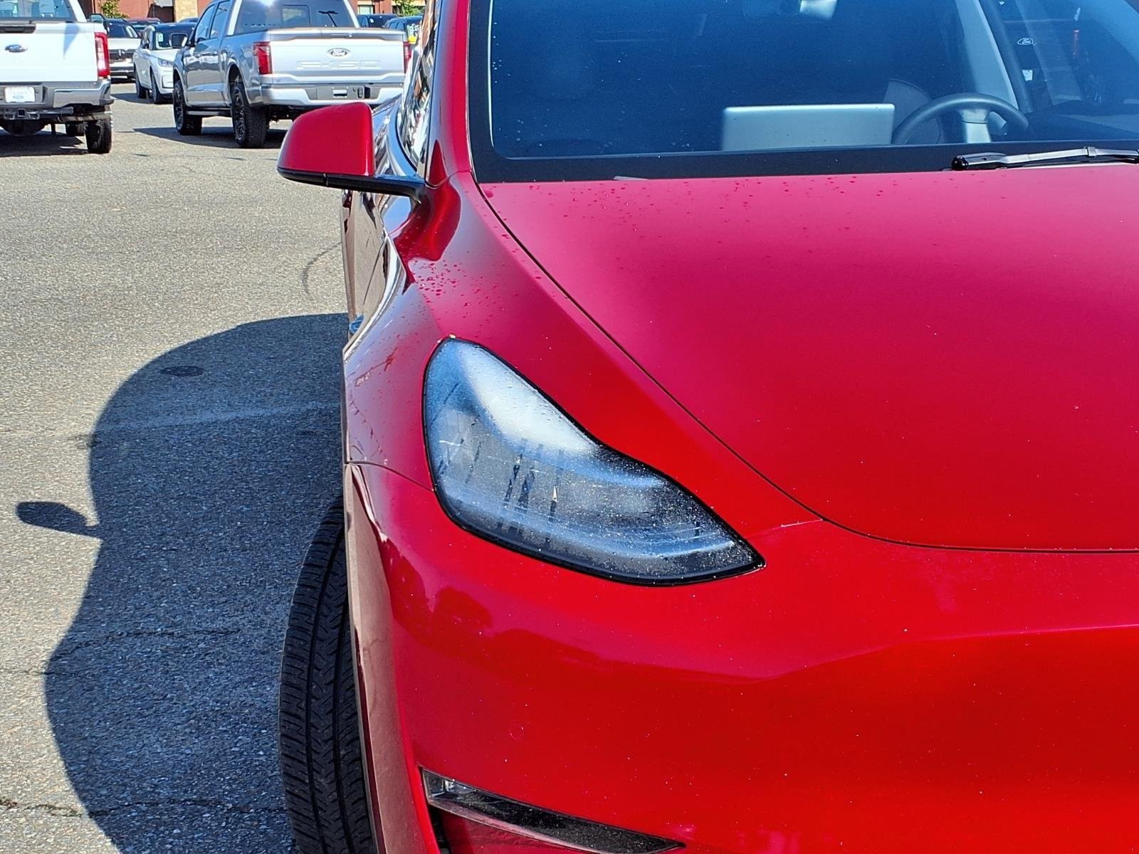 Used 2021 Red Multi-Coat Tesla Long Range image 15
