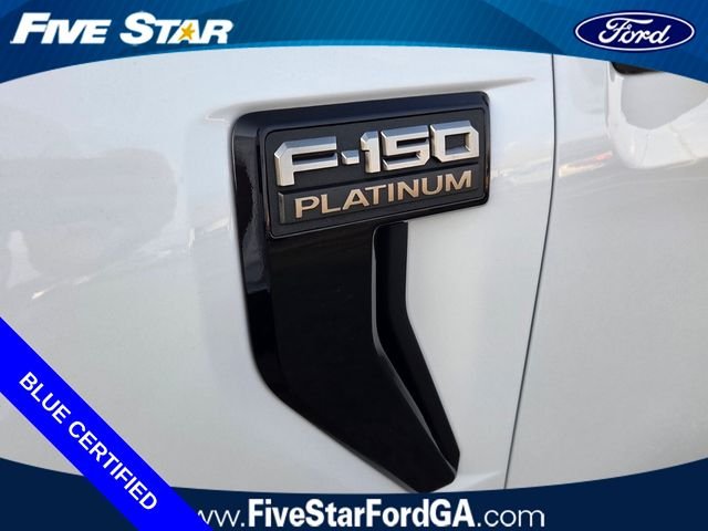 Used 2024 White Metallic Ford Platinum image 11