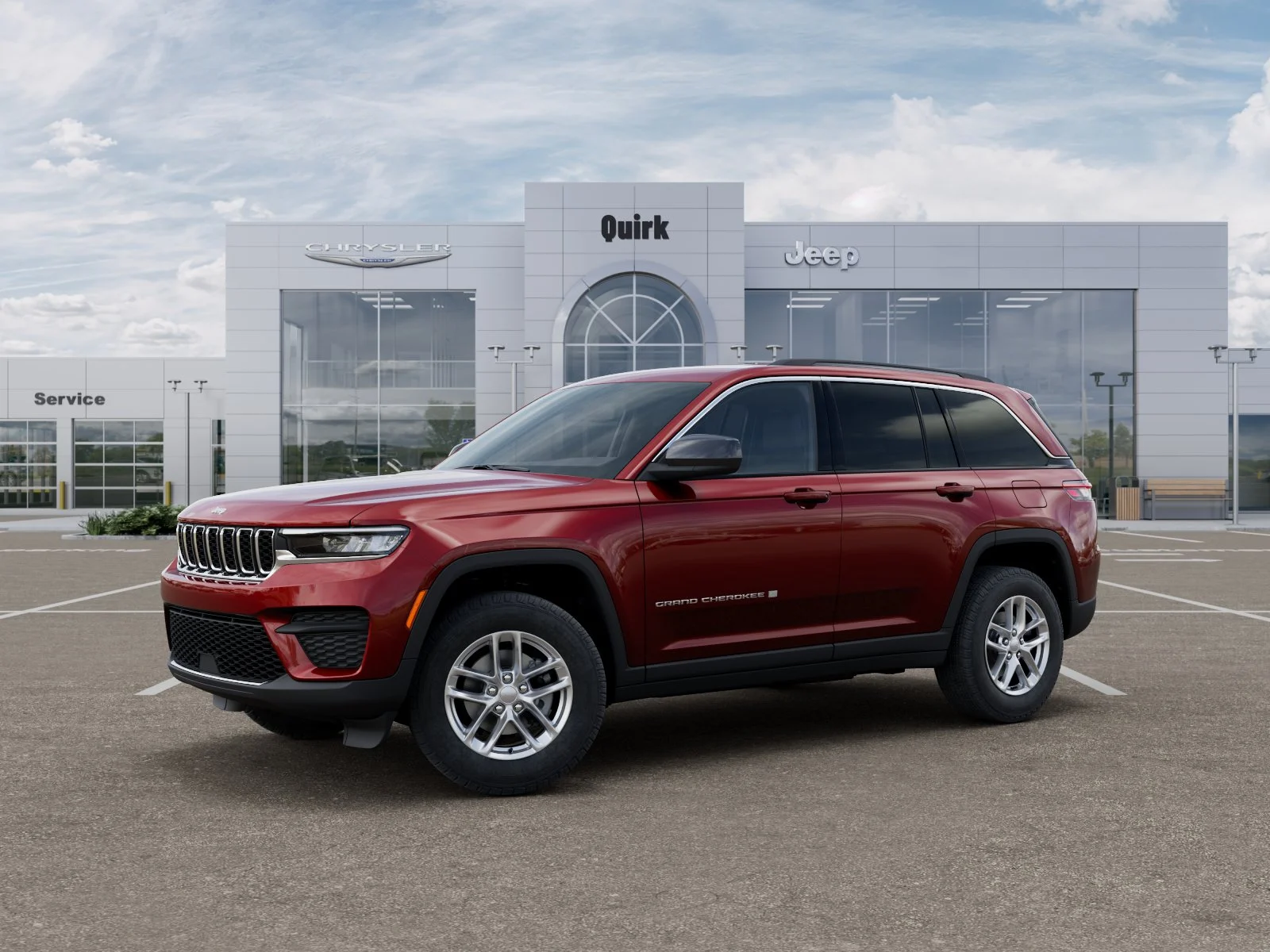 New 2026 Velvet Red Pearl-Coat Exterior Paint Jeep Laredo X image 28