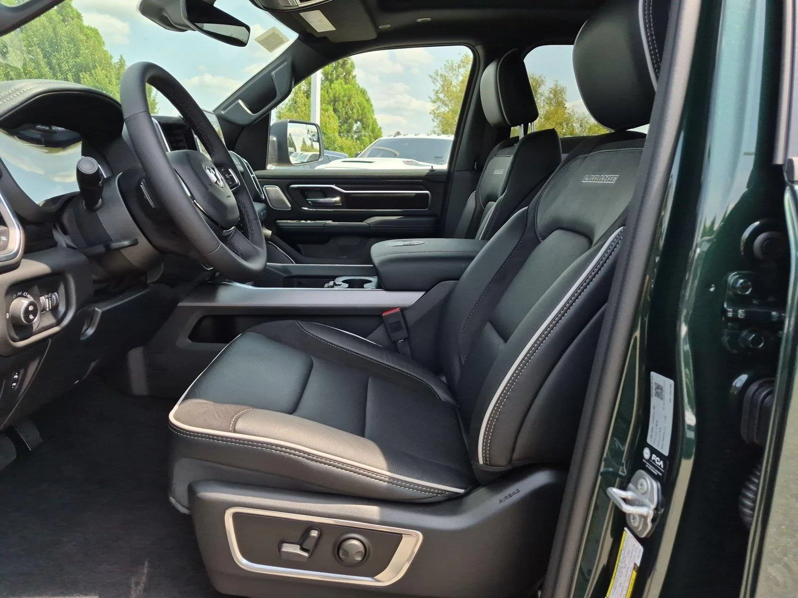 New 2026 Serrano-Green Metallic Exterior Paint RAM Laramie image 18