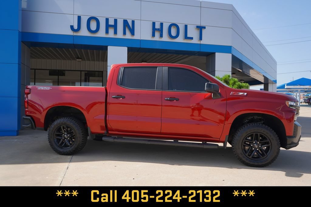 Used 2021 CHERRY RED TINTCOAT Chevrolet LT Trail Boss image 10