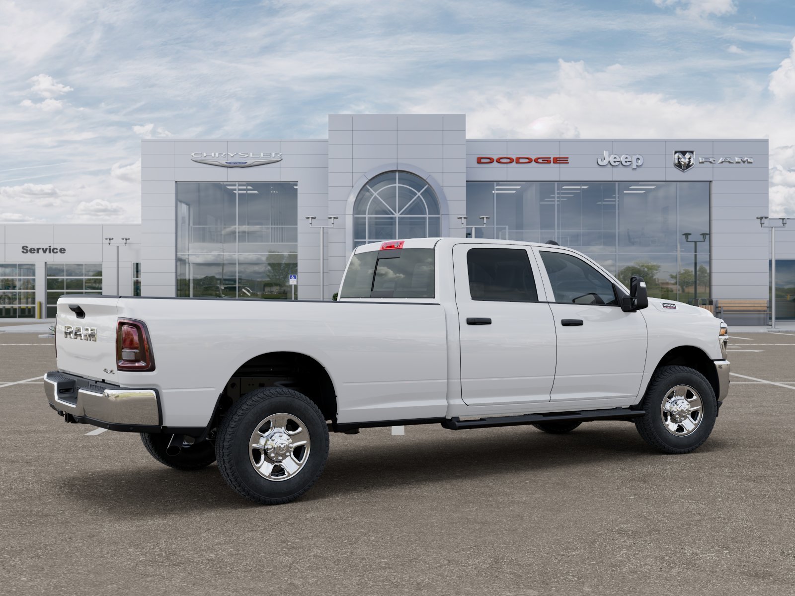 New 2026 Bright White Clearcoat RAM Tradesman image 5