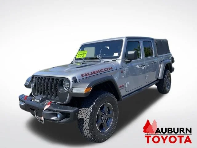 Used 2021 Silver Jeep Rubicon image 3