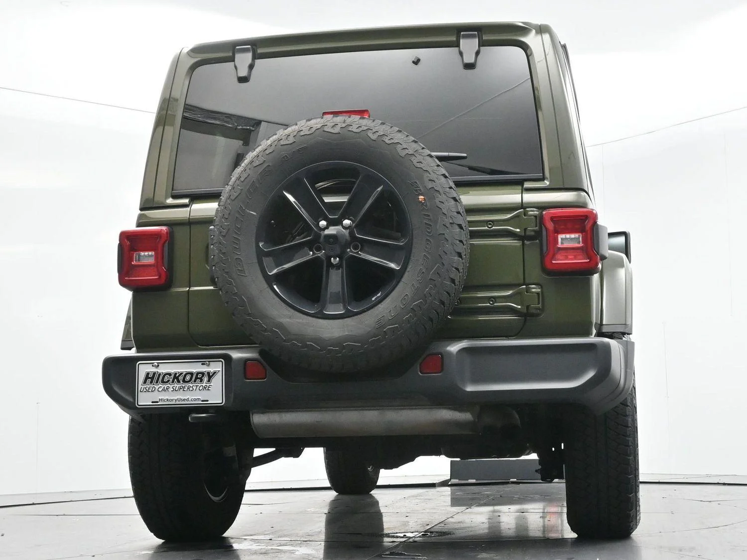 Used 2022 Sarge Green Clearcoat Jeep Unlimited Sahara Altitude image 51