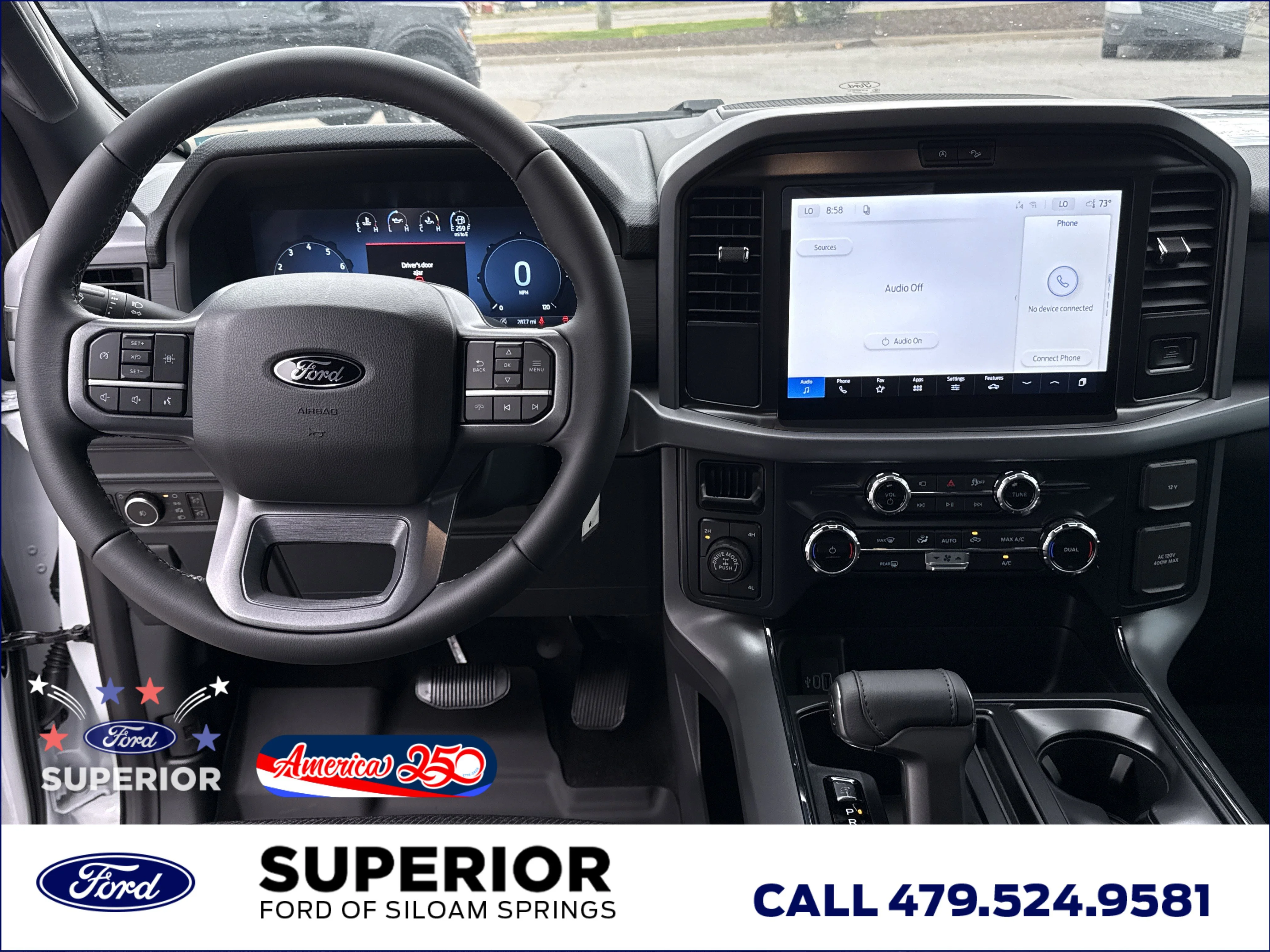 New 2026 Oxford White Ford XLT 4WD image 8