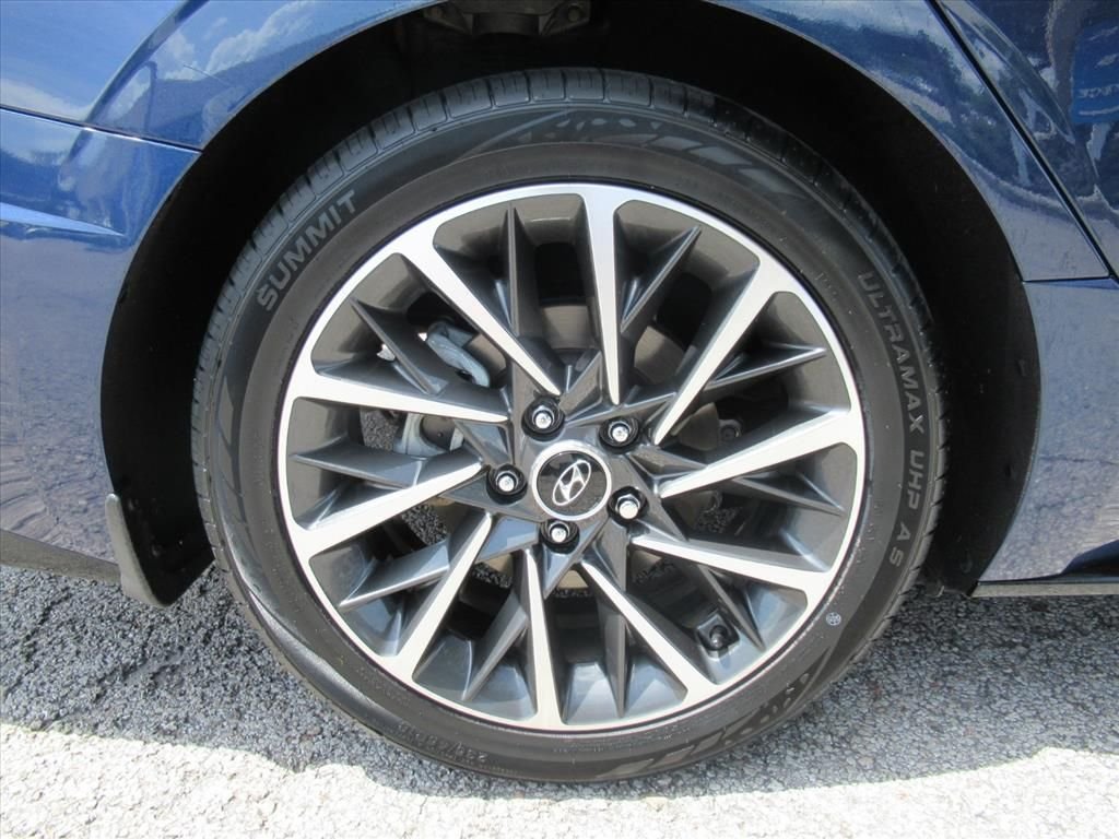 Used 2021 Blue Hyundai Limited image 8