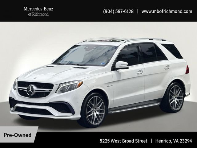 Used 2017 White Mercedes-Benz GLE 63 AMG® image 1