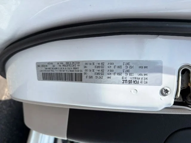Used 2018 White Chrysler Touring L Plus image 15