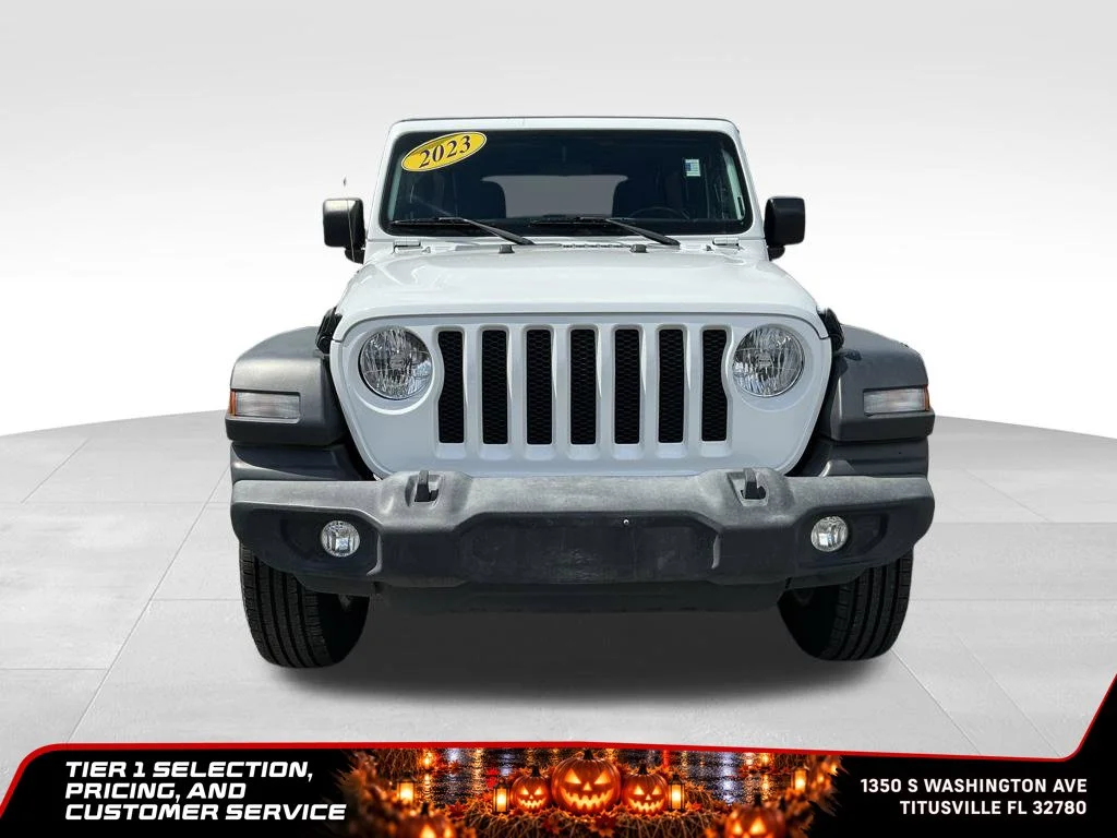 Used 2023 White Jeep Sport S image 14