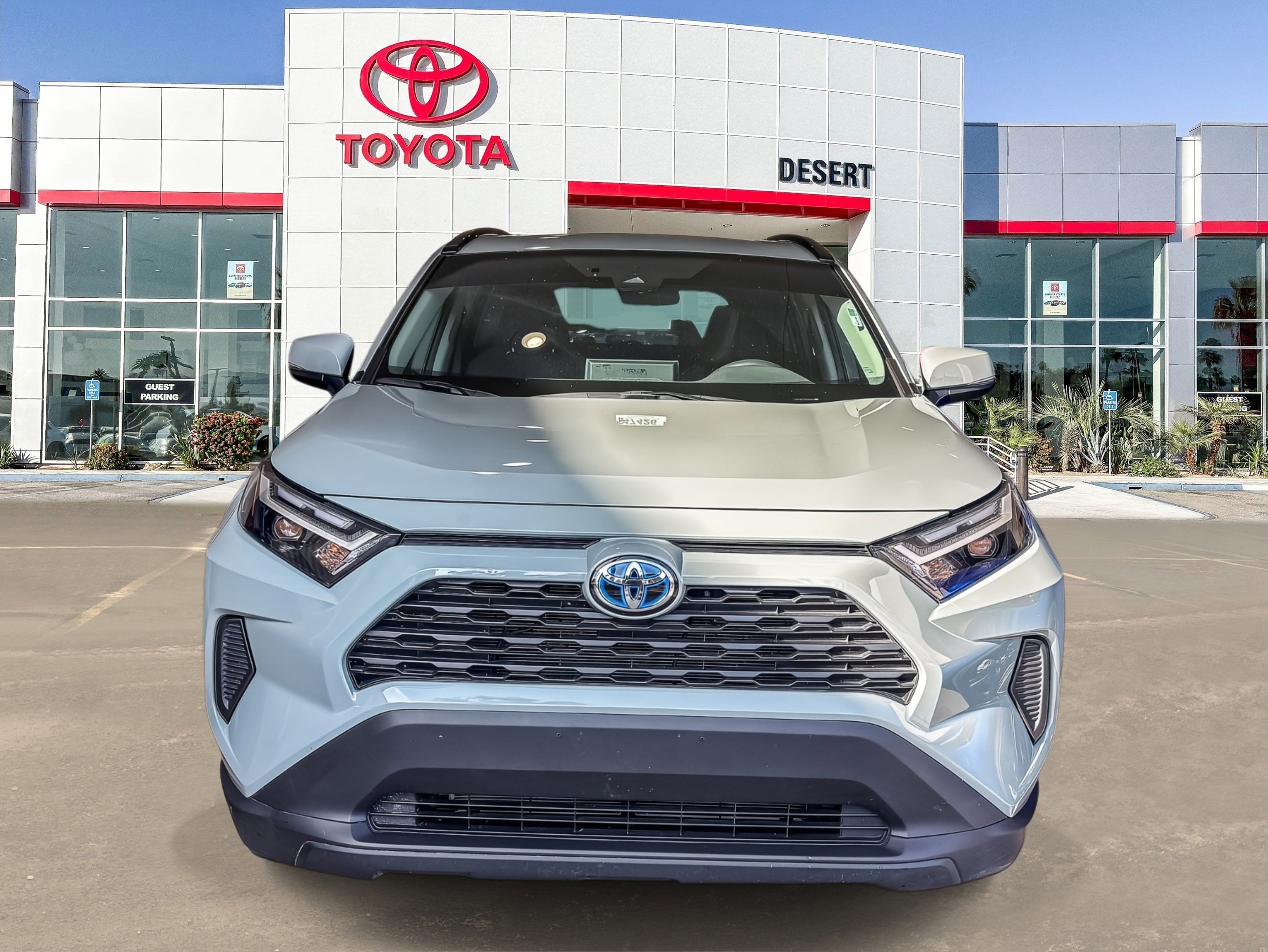 Used 2022 Lunar Rock Toyota Hybrid XLE image 2