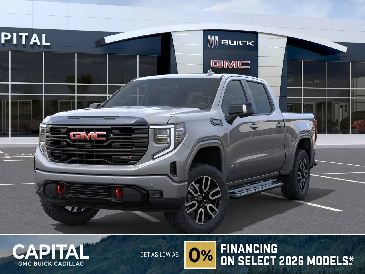 New 2026 Sterling Metallic GMC AT4 image 1