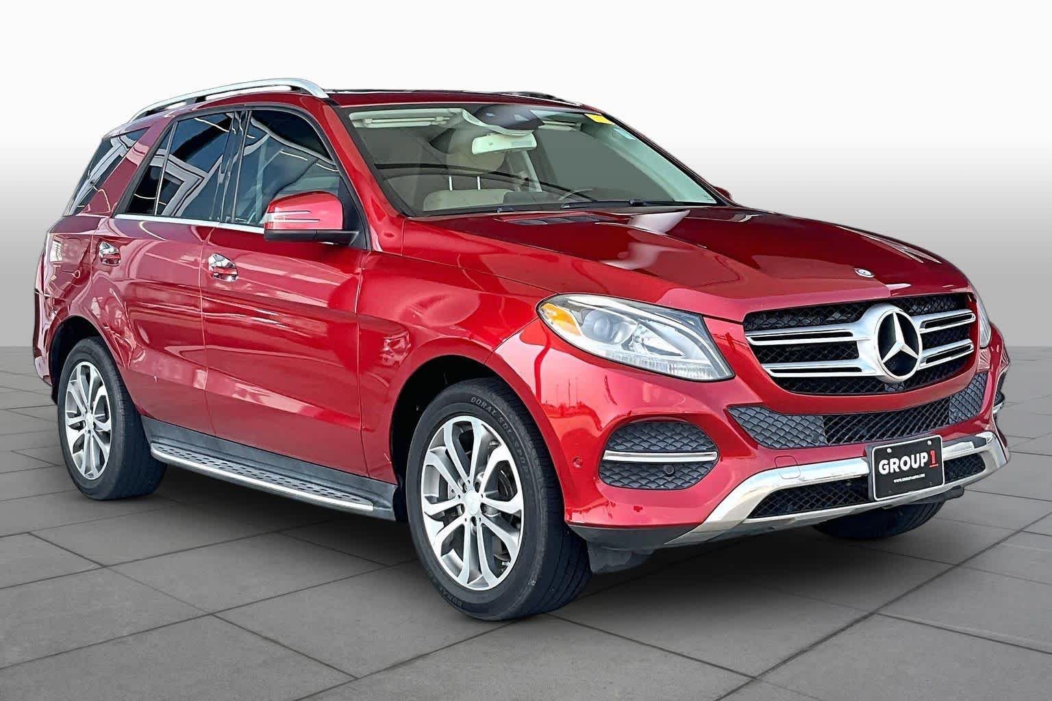 Used 2016 designo Cardinal Red Metallic Mercedes-Benz GLE 350 image 3