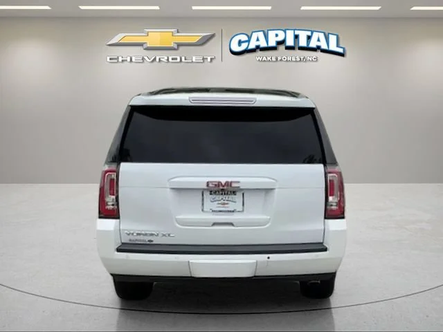 Used 2017 WHITE FROST TRICOAT GMC SLT image 4