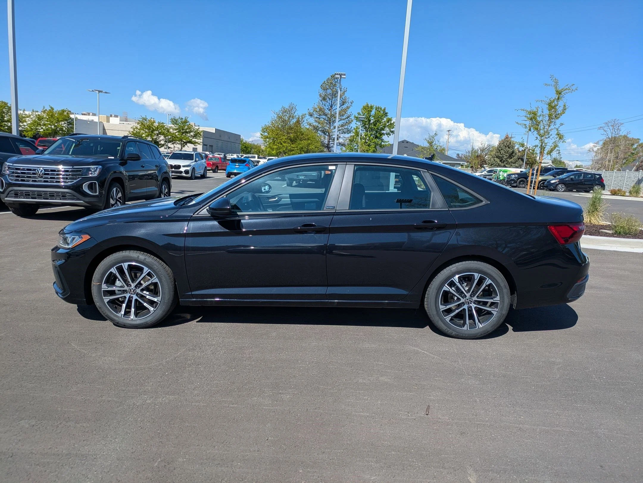 New 2026 Deep Black Pearl Volkswagen Sport image 7