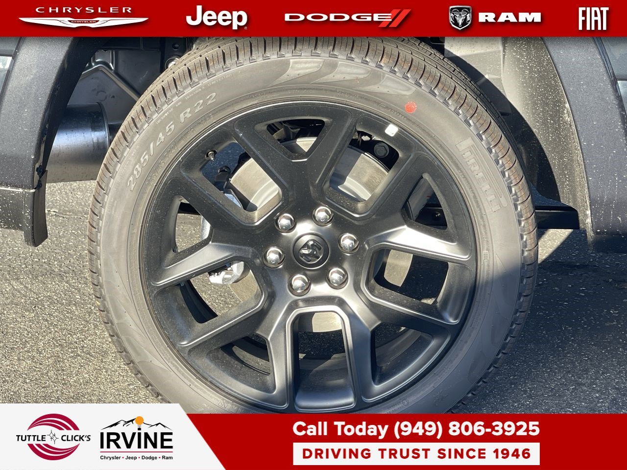 New 2026 Forged Blue Metallic Exterior Paint RAM Laramie image 11