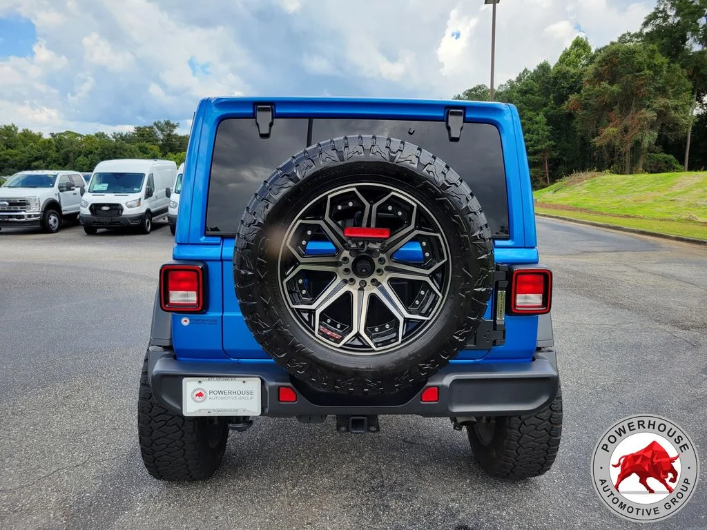 Used 2024 Blue Jeep Willys Wheeler image 4