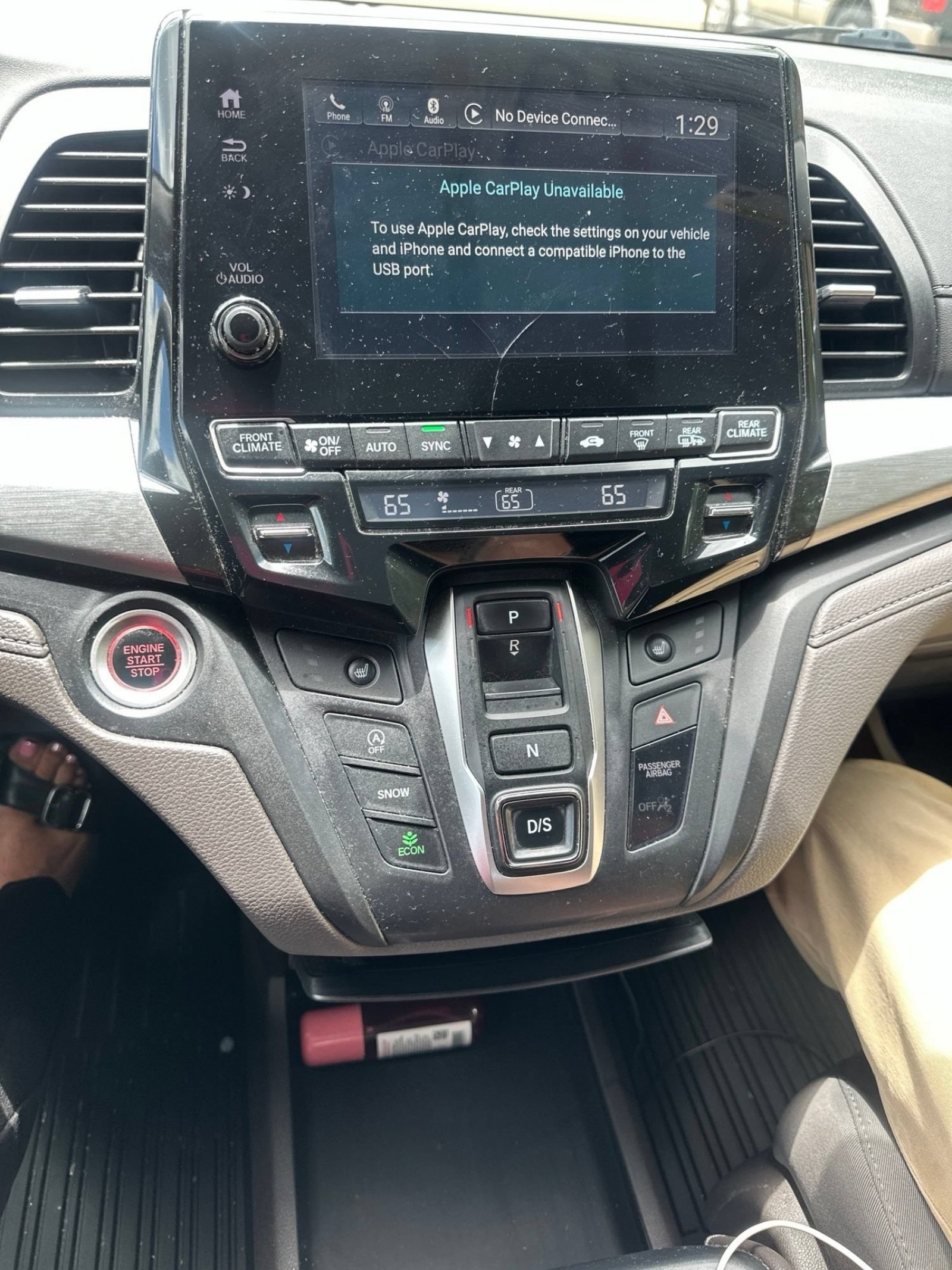Used 2021 Lunar Silver Metallic Honda EX image 3