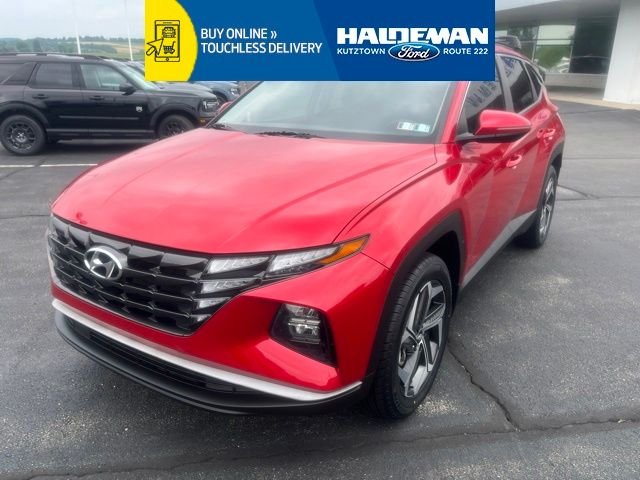 Certified Used 2023 Calypso Red Hyundai SEL image 1