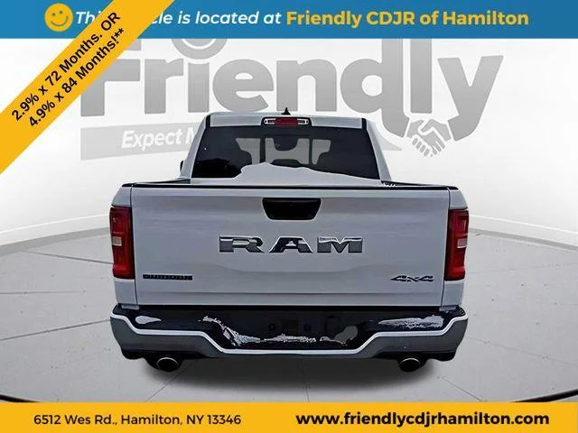 New 2026 Bright White Clear-Coat Exterior Paint RAM BIG HORN image 4
